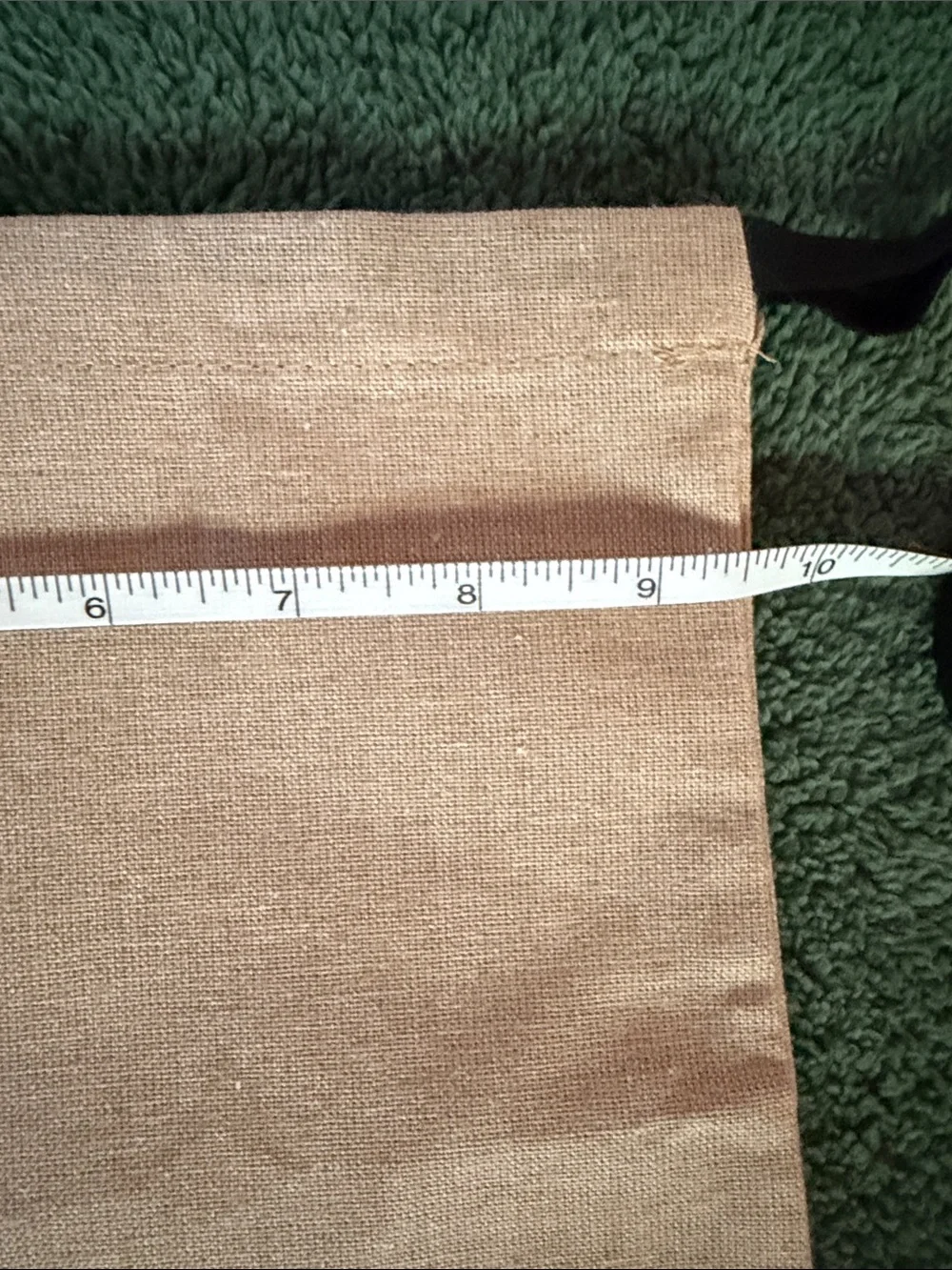 Gucci Beige Logo Drawstring Pouch